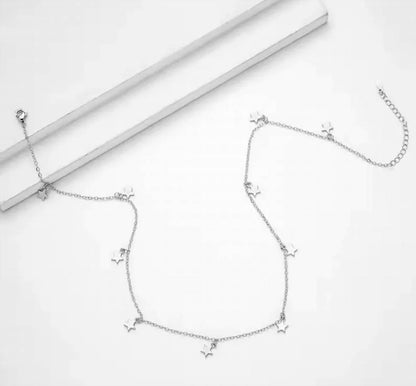 Women's Celestial Star Charms Necklace