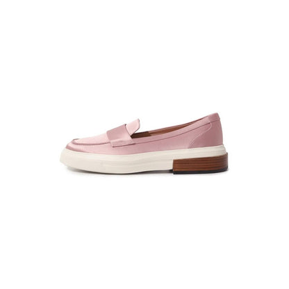 Women's Silk Satin Loafers