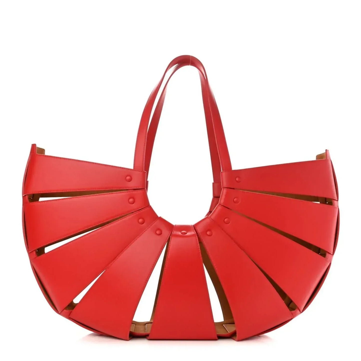 Bottega Veneta - Women's French Calfskin Shell Shoulder Bag - Rack Hunt