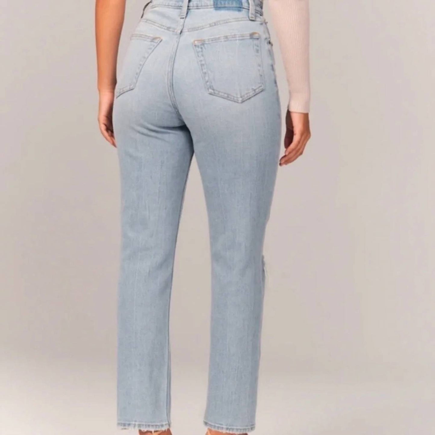 Curve Love Ultra High Rise Ankle Straight Jean