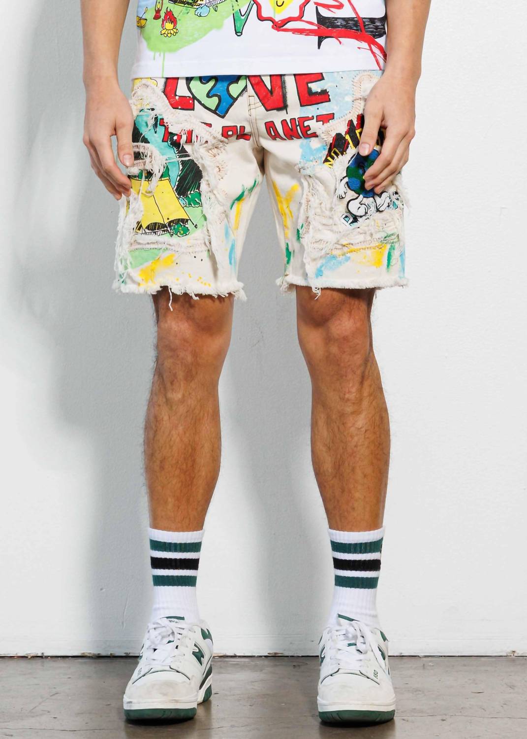 Love Your Planet Denim Shorts
