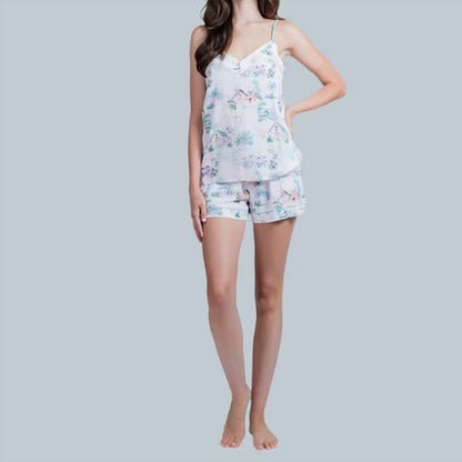 Kentucky Pajama Cami Short Set