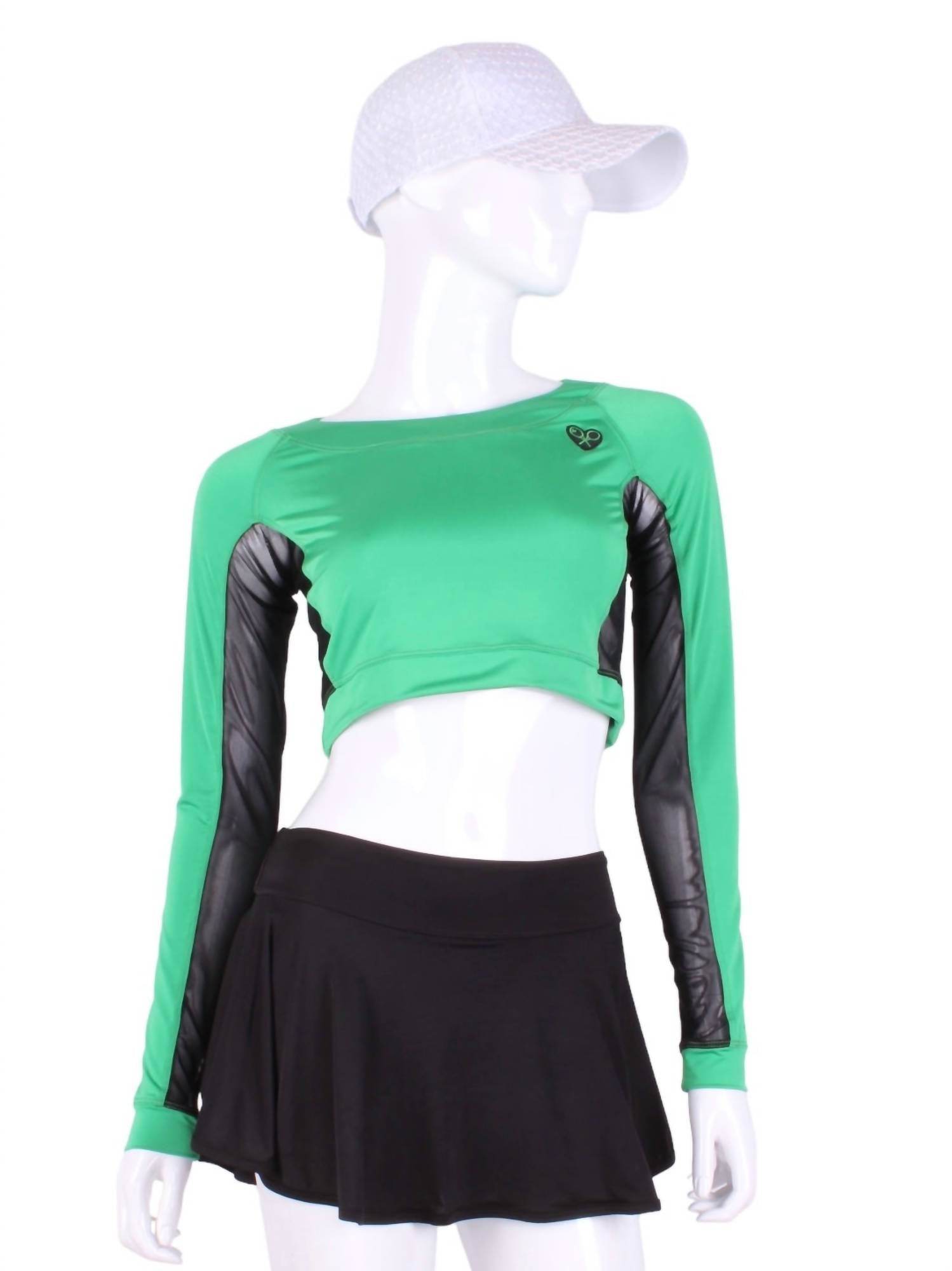 Love Love Tennis - Women Mesh Crop Top - Rack Hunt