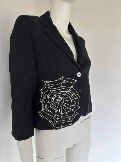 Libertine - Women's Spider Webs Blazer - Rack Hunt