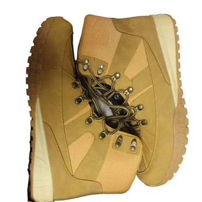 Reserved Footwear New York - Men's Faux Leather Lace-up Boot - Rack Hunt