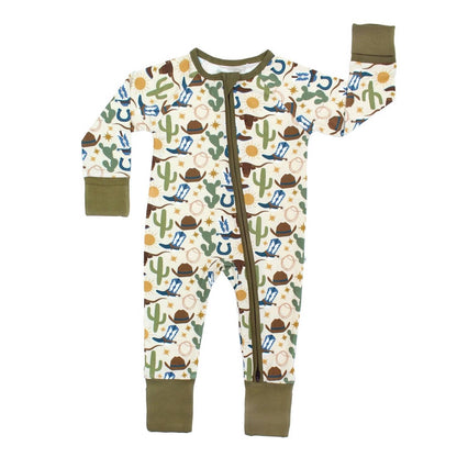 Baby's Pajama Convertible Footie Romper