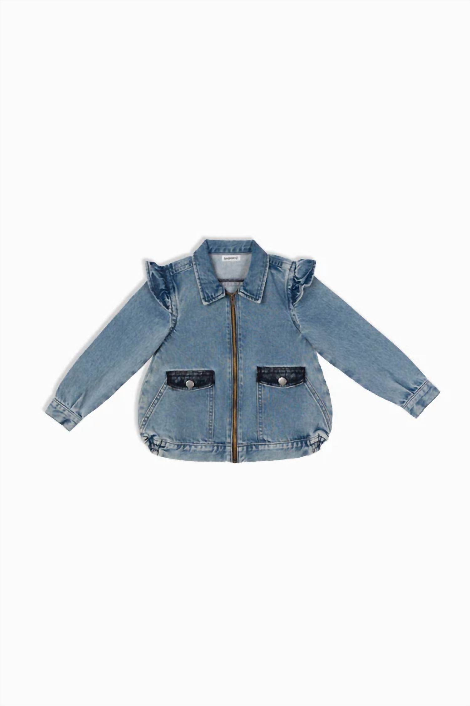 Sasha+Z - Lace Denim Jacket - Rack Hunt -