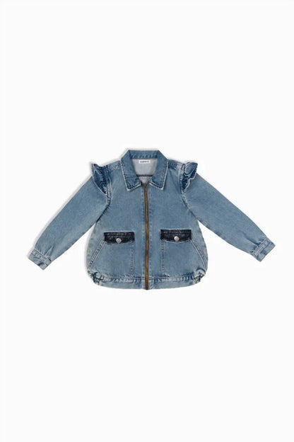 Sasha+Z - Lace Denim Jacket - Rack Hunt