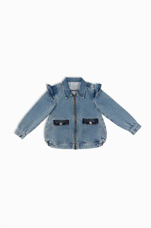 Sasha+Z - Lace Denim Jacket - Rack Hunt -