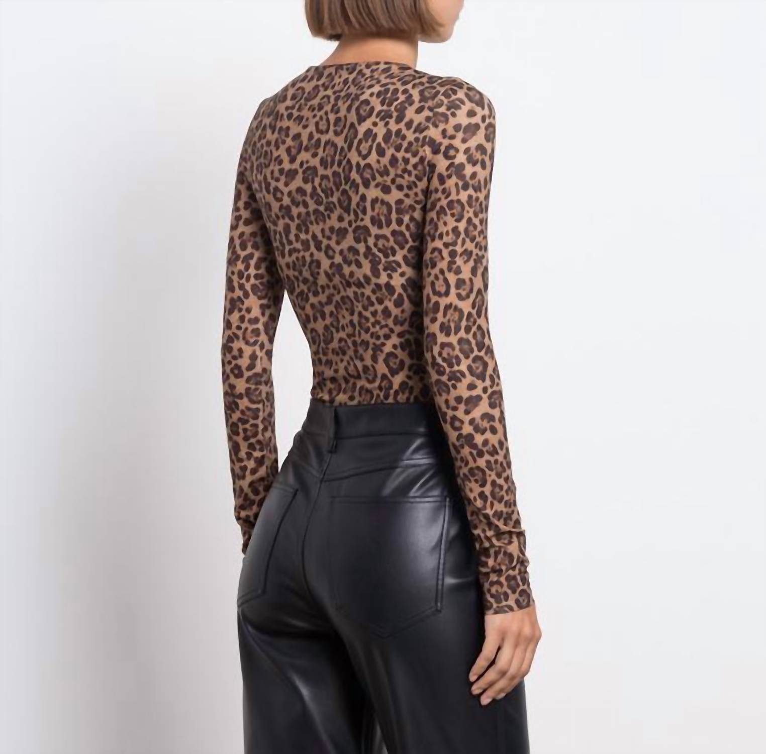Valentino - Leopard Print Bodysuit - Rack Hunt