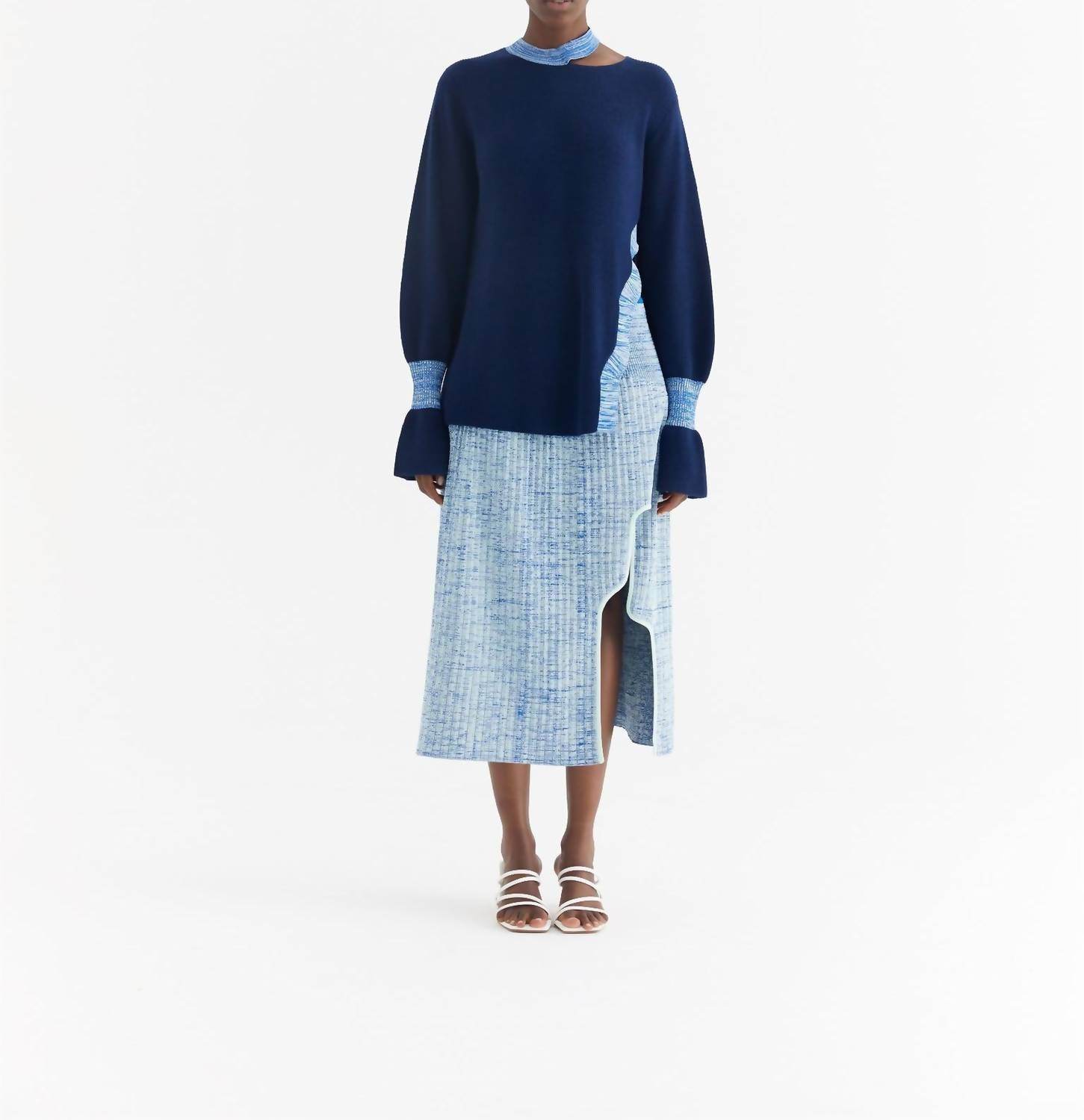 PH5 - Hiram Pleated Maxi Skirt - Rack Hunt