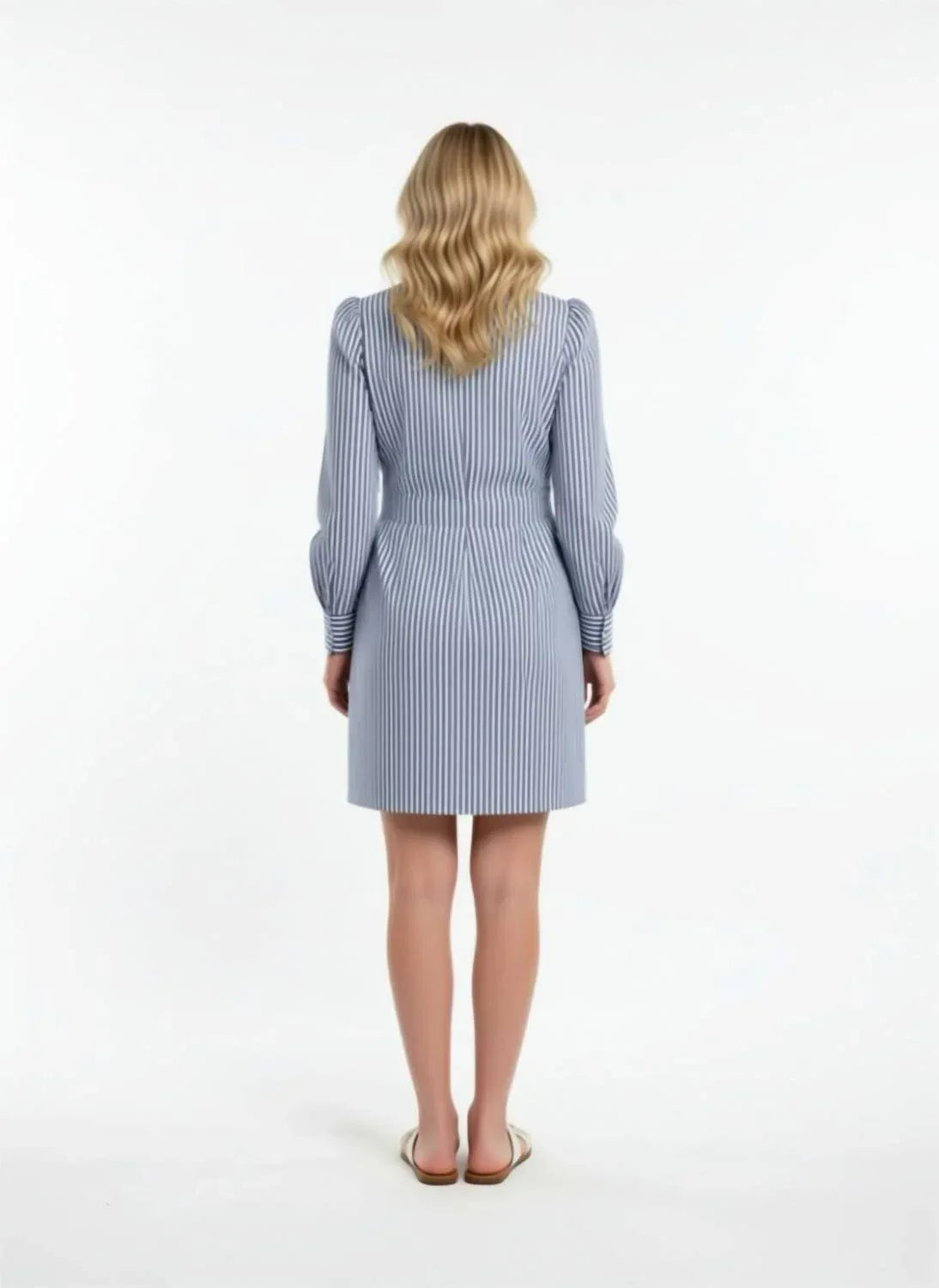 Etcetera - Striped Wrap Dress - Rack Hunt