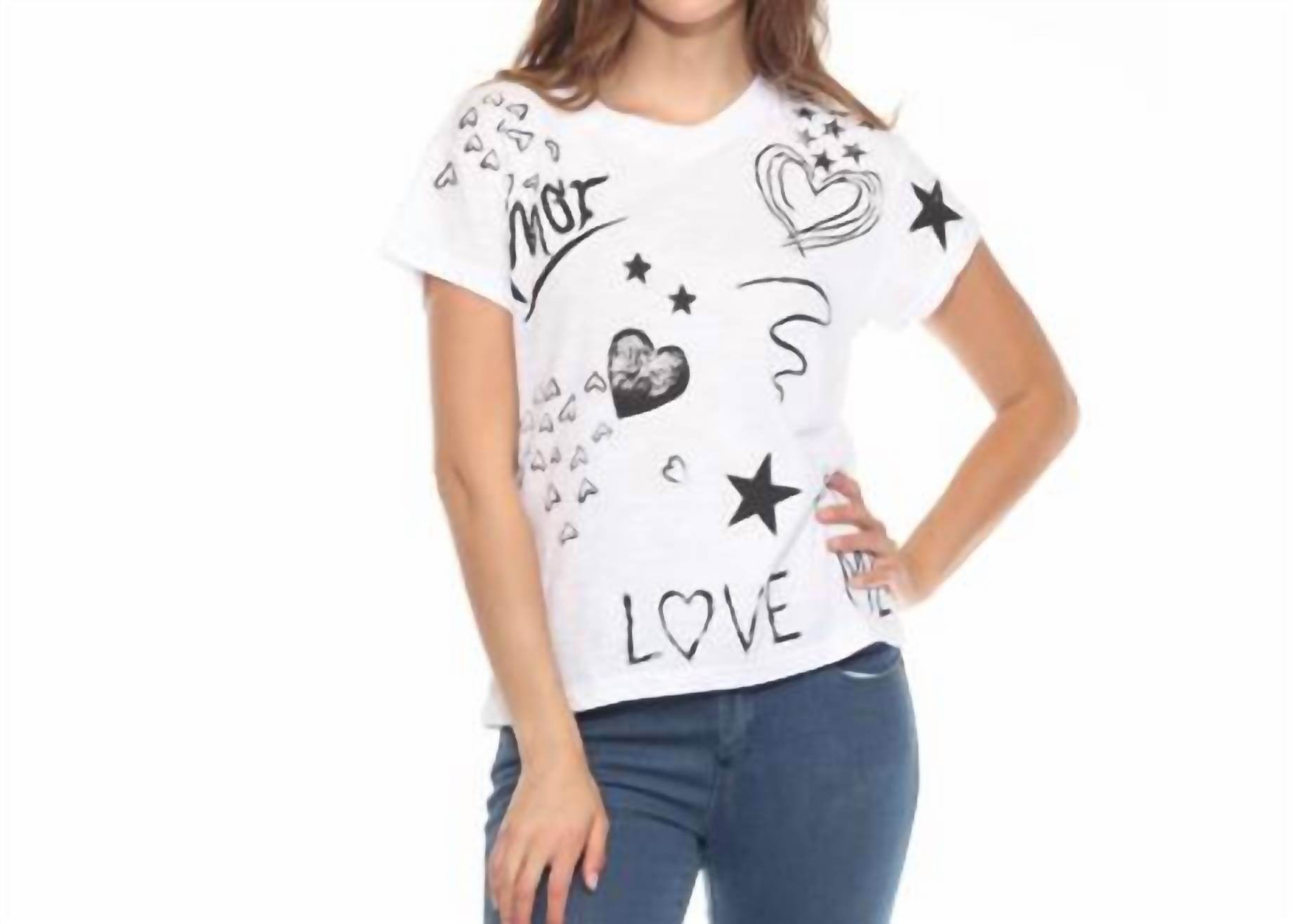 Just Madison - Madz Grafitti Short Sleeve Tee - Rack Hunt