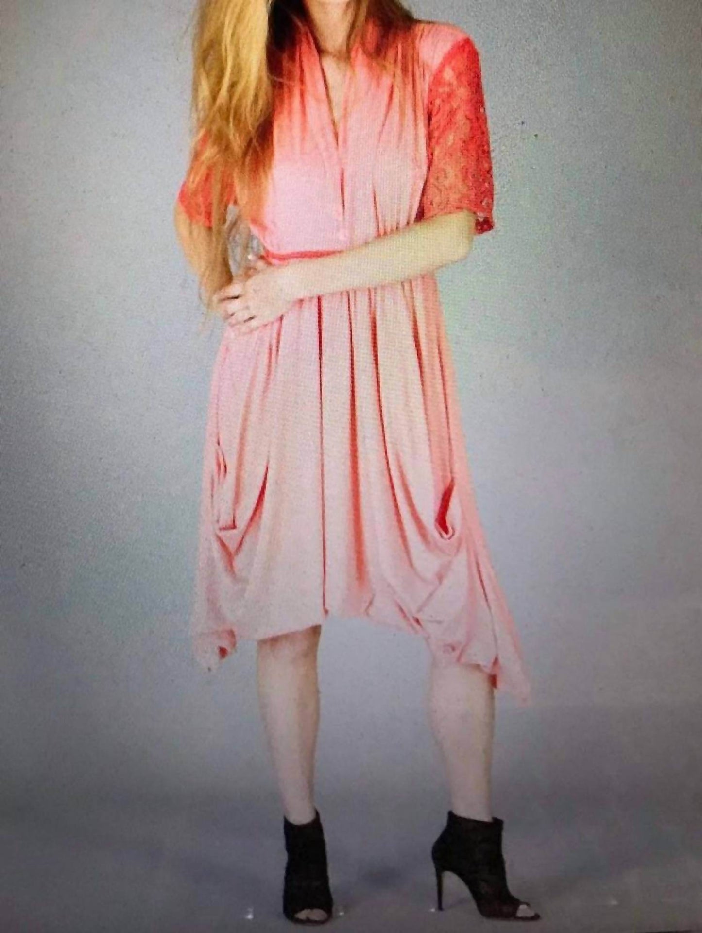 Tough Luv - Lace Sleeve Goddess Pocket Dress - Rack Hunt