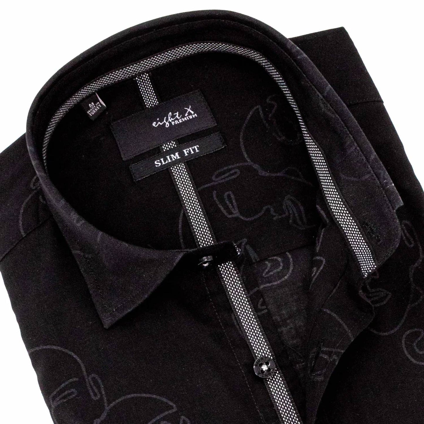 Faces Button Down Shirt