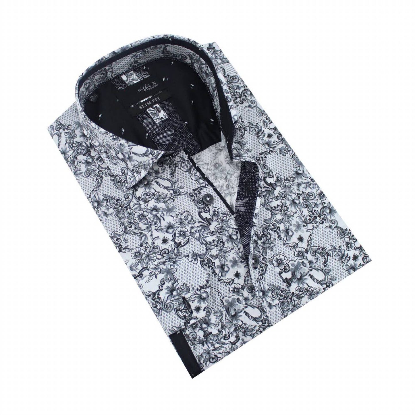 French Baroque Button Down Shirt