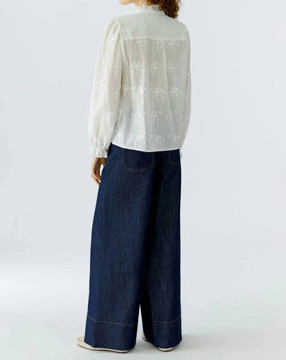 Floral Embroidered Blouse