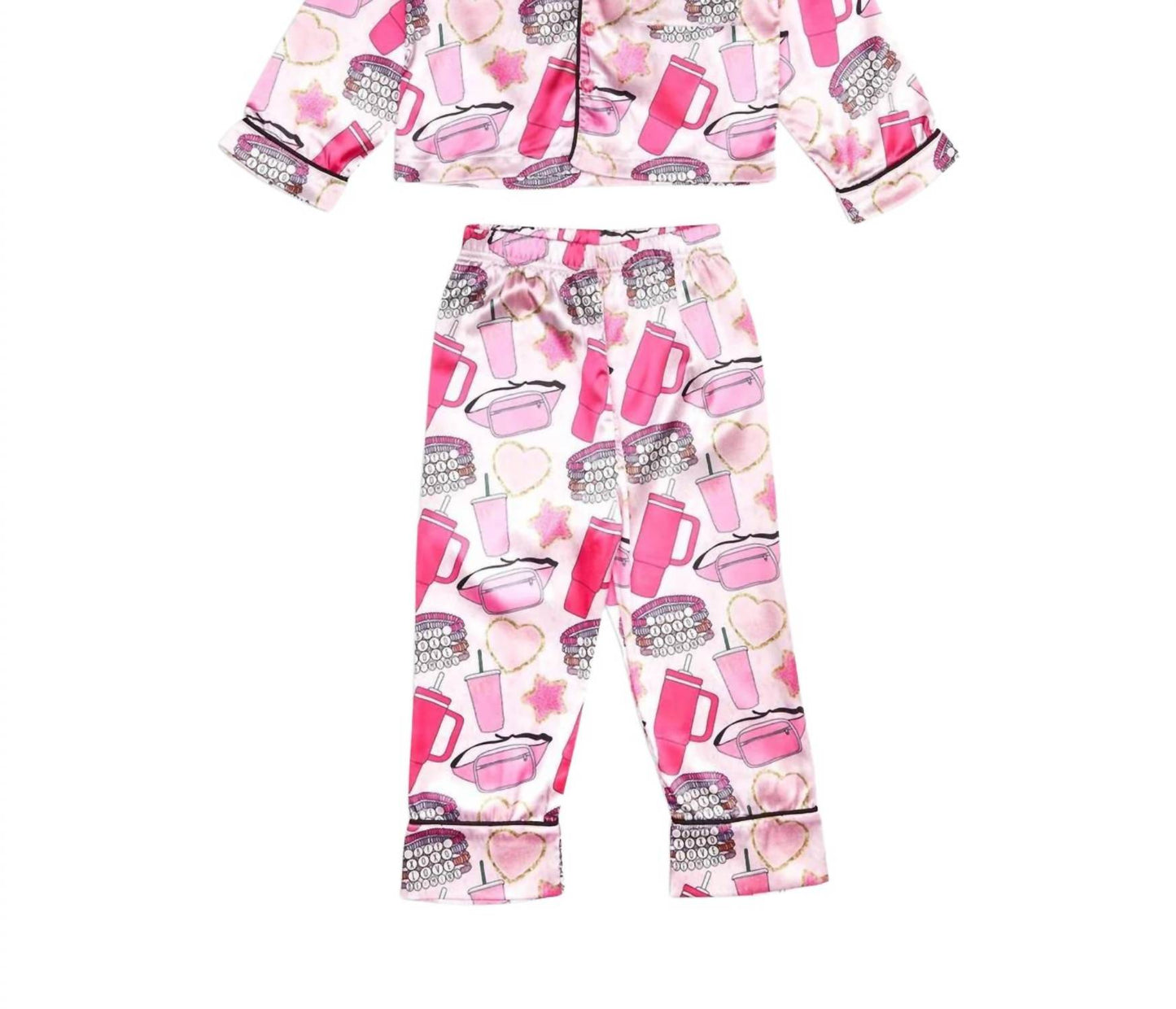 Girl's Trendy Girl Silky Set
