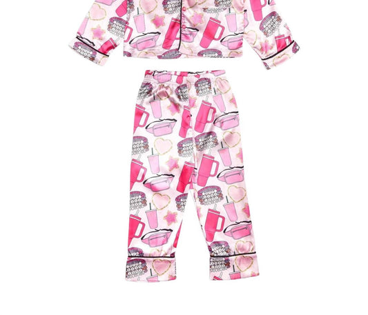 Girl's Trendy Girl Silky Set