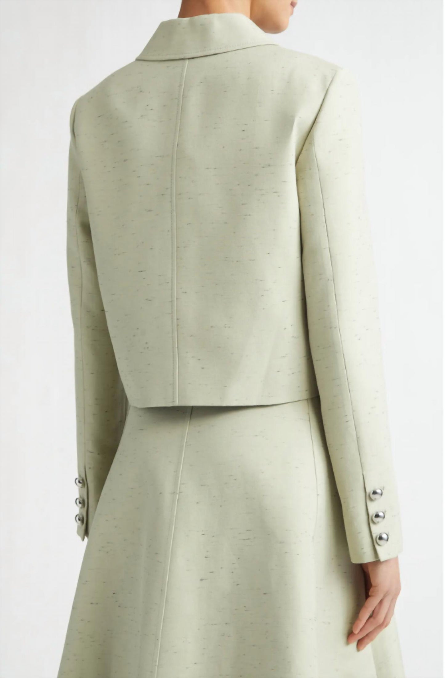 Astley Crop Flecked Jacket
