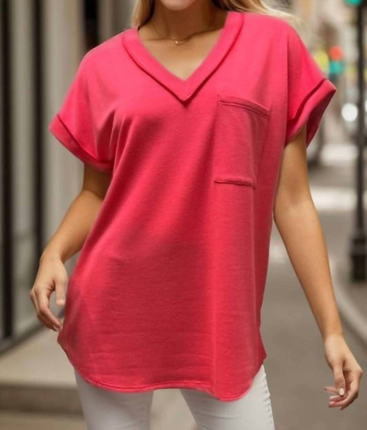 Women's V-neck Top