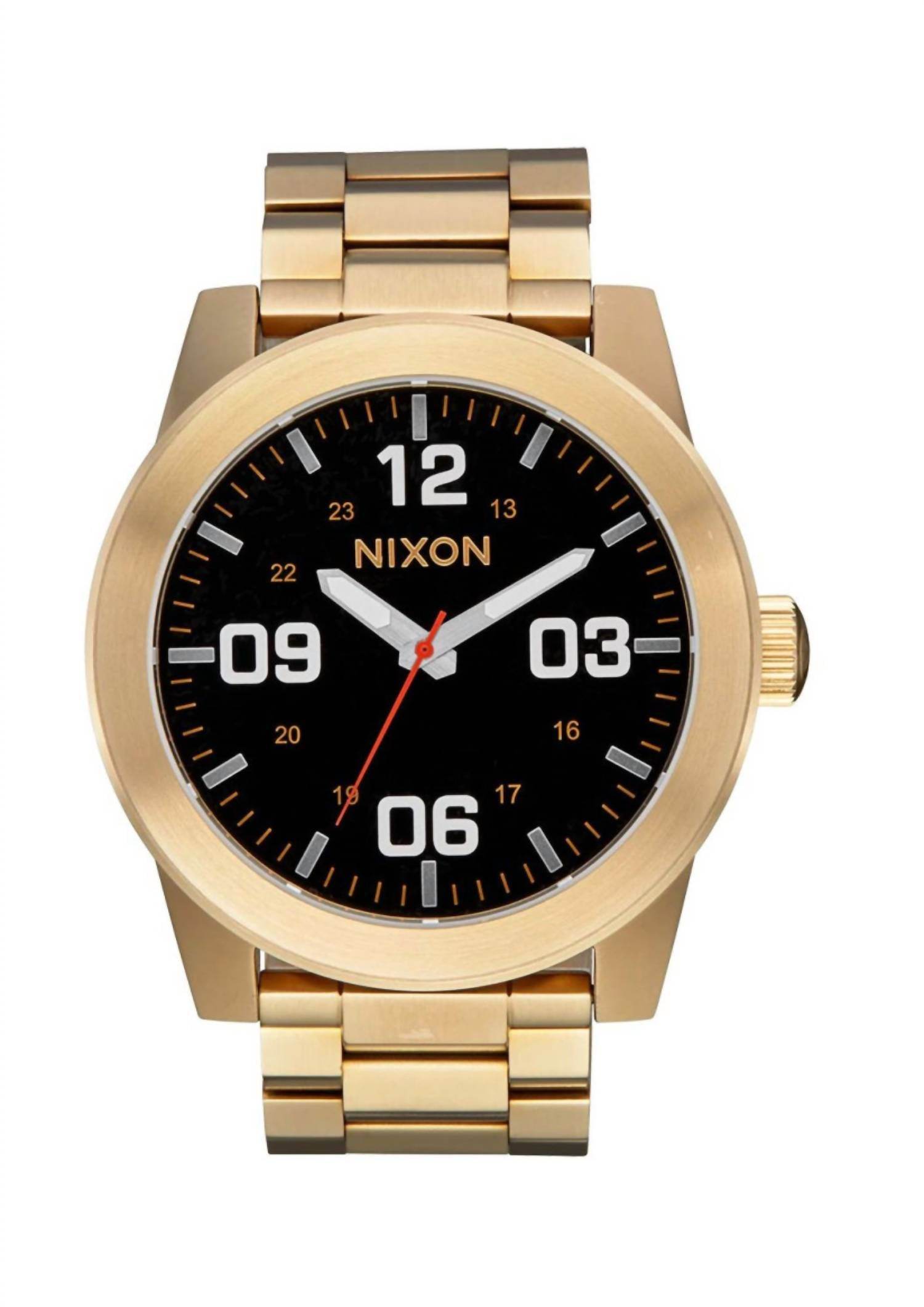 Nixon - Men's Corporal Stainless Steel Watch - Rack Hunt