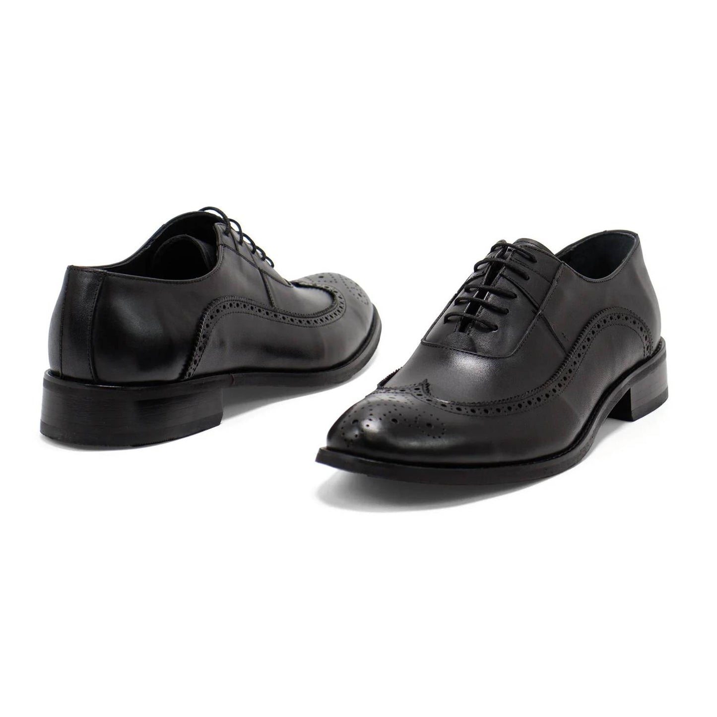 Men's Genova Leather Wingtip Oxford Shoes