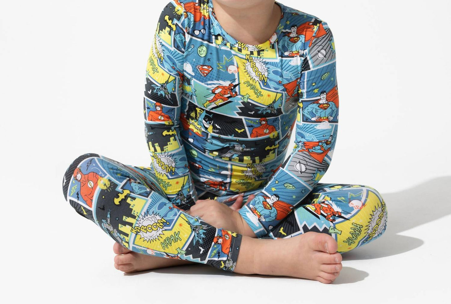 Justice League Heroes Bamboo Pajamas
