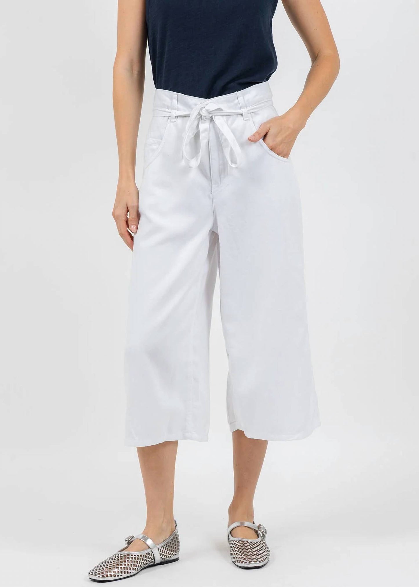 Crop Wide Leg Pants