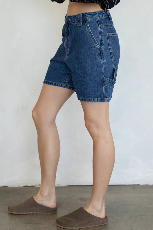 Mika Denim Cargo Shorts