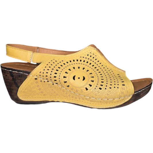 Vital Arch - Women's Slingback Wedge Sandals - Rack Hunt -