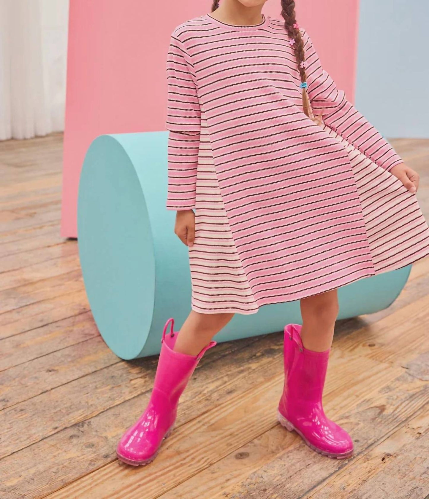 Mixed Long sleeves Dress
