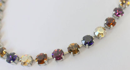 Women's Tennis Style Crystal Necklace