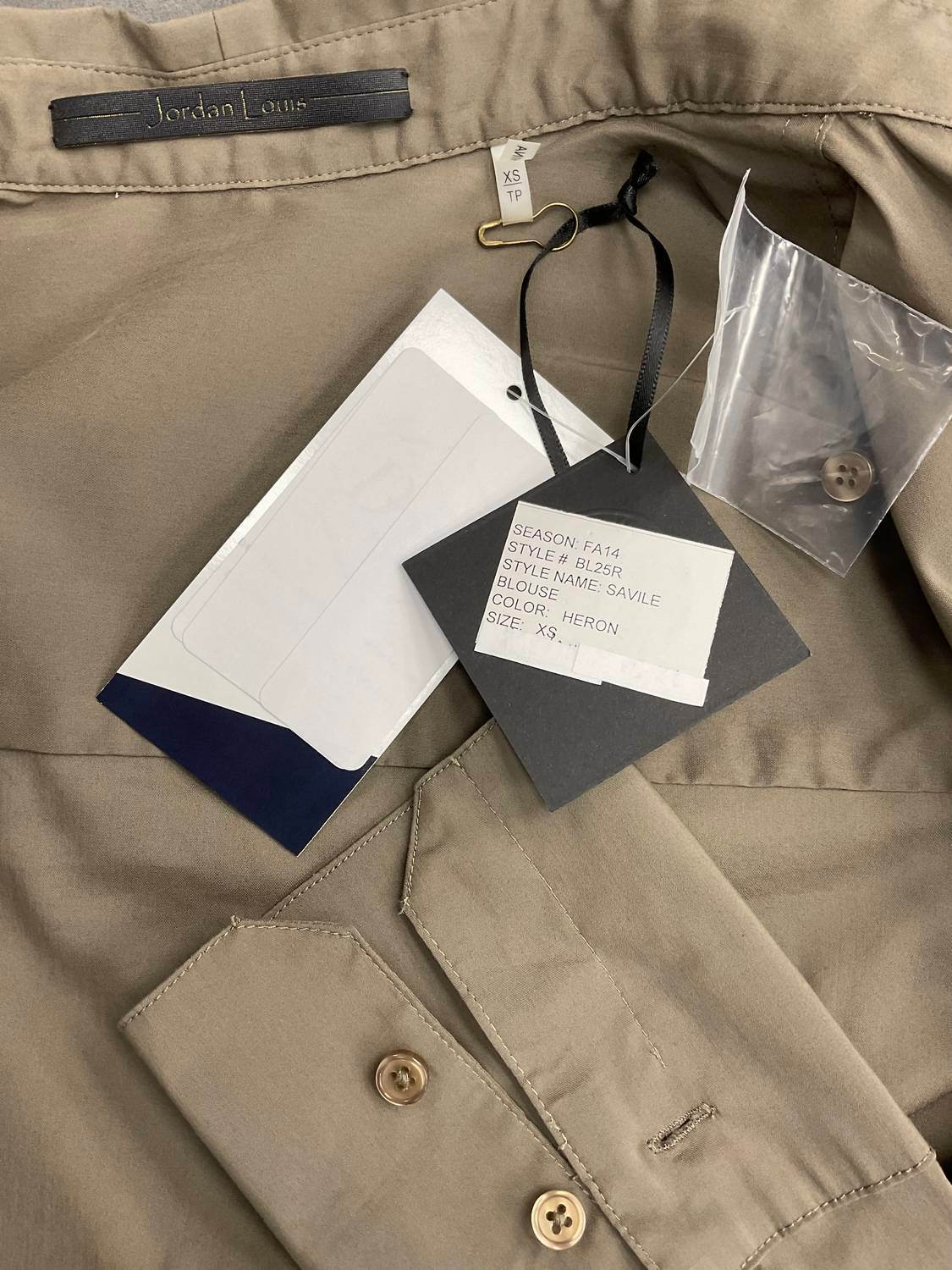 Jordan Louis - Long Sleeves SAVILE cotton stretch shirt - Rack Hunt -