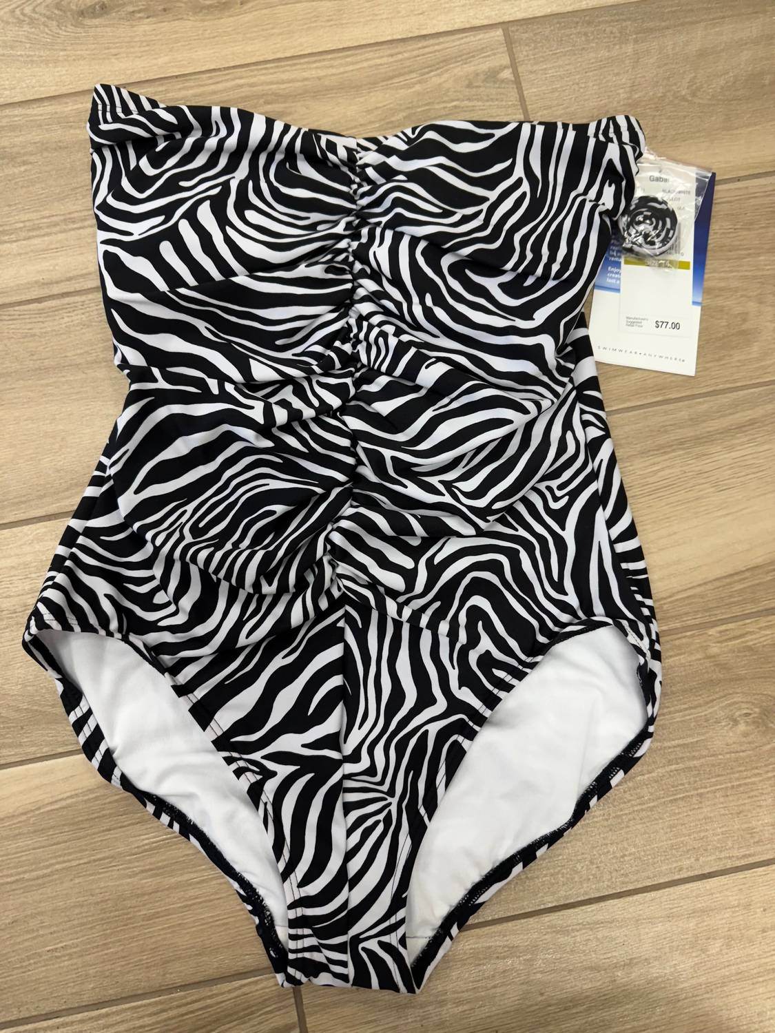 Gabar - Women's Bandeau Onepiece Swimsuit - Rack Hunt -