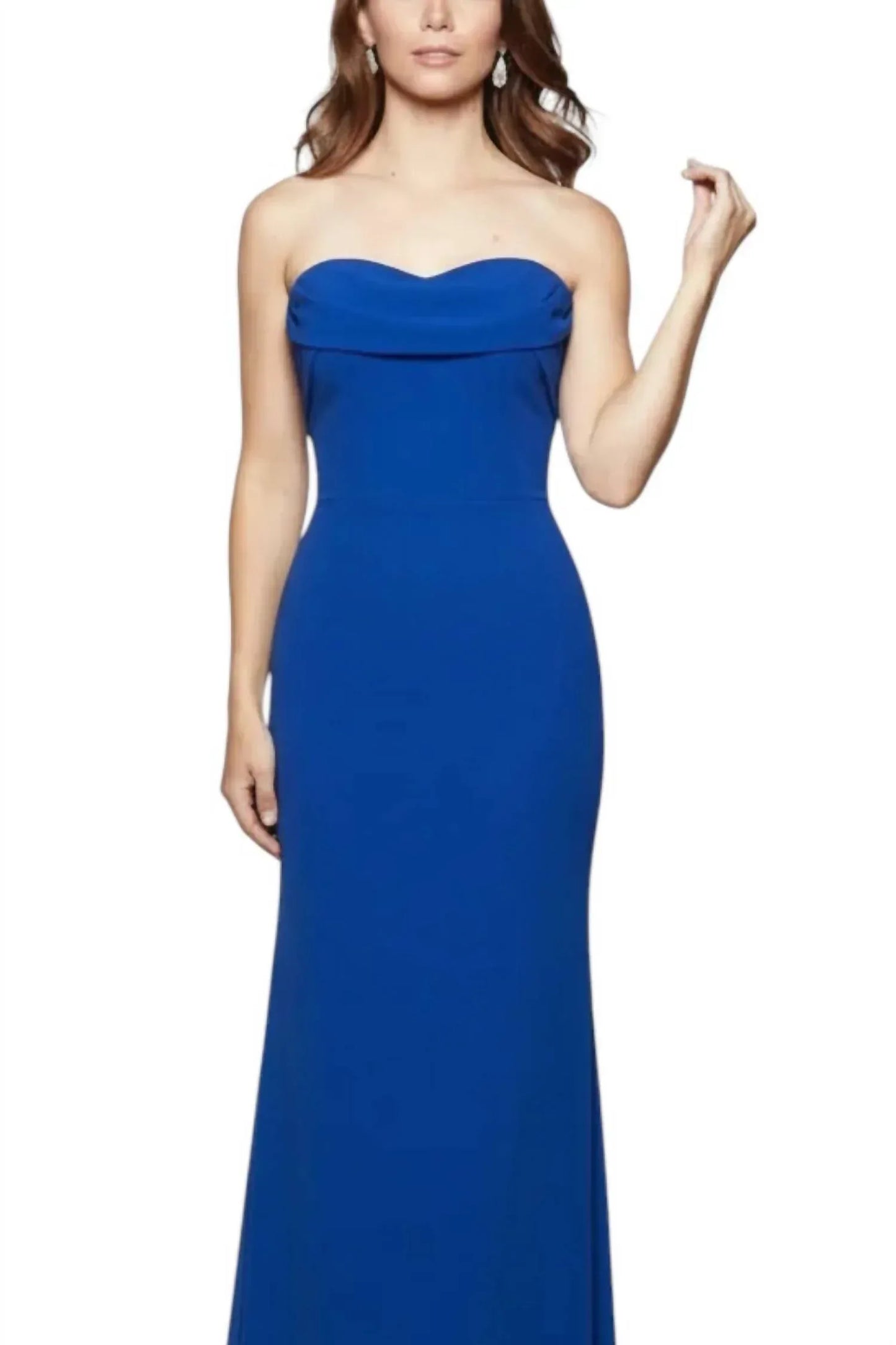 Milano Formals - Flowing Cowl Neck Muse Maxi Dress - Rack Hunt