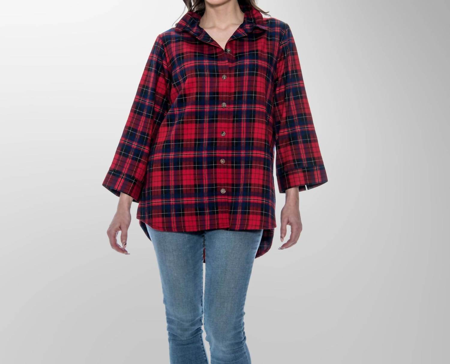 TooFan - Highland plaid top - Rack Hunt -