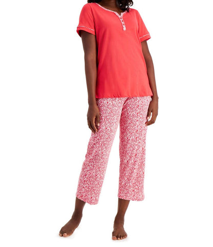 Cotton Capri Pajama Set