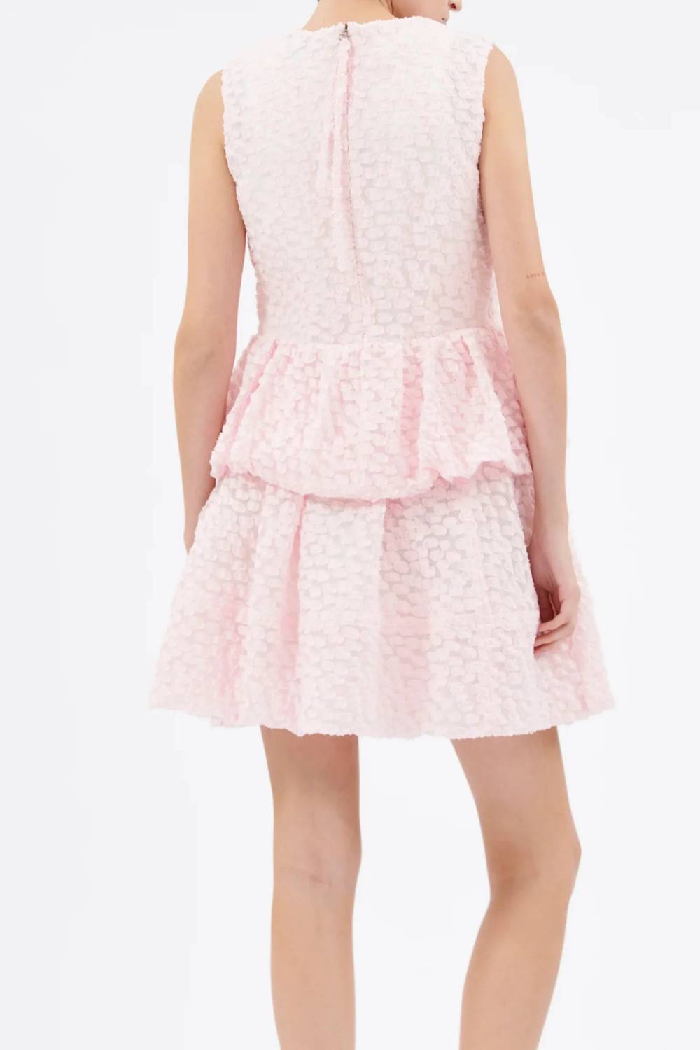 Fil Coupe Dot Sleeveless Bubble Top