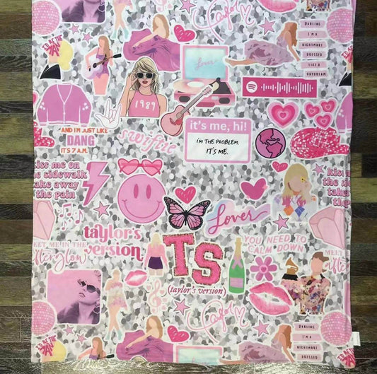 Small Shop - Girls' Eras Tour Music Inspired Plush Throw Blanket - Rack Hunt -