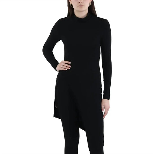 BCBGeneration - Asymmetric Rayon Turtleneck Top - Rack Hunt