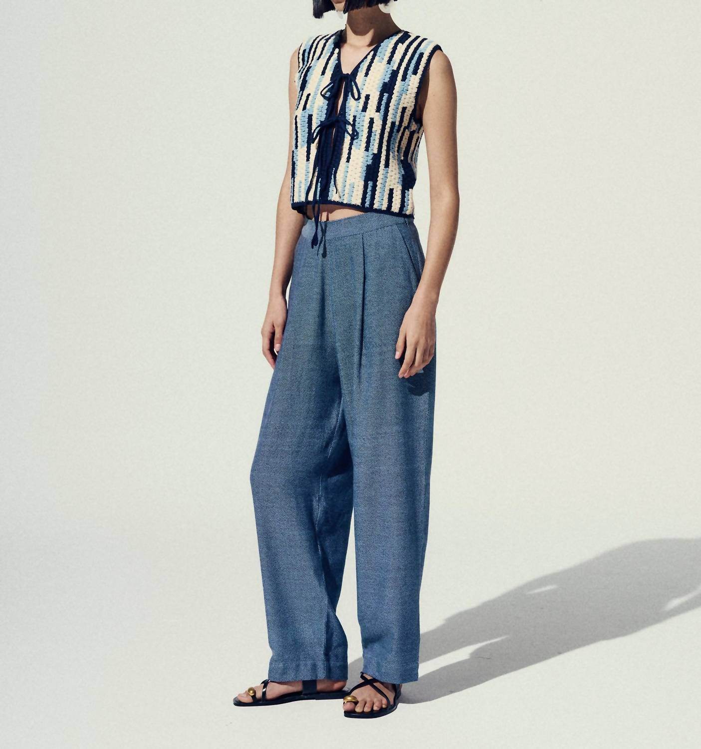 ESCVDO - Anadara Crochet Vest - Rack Hunt -