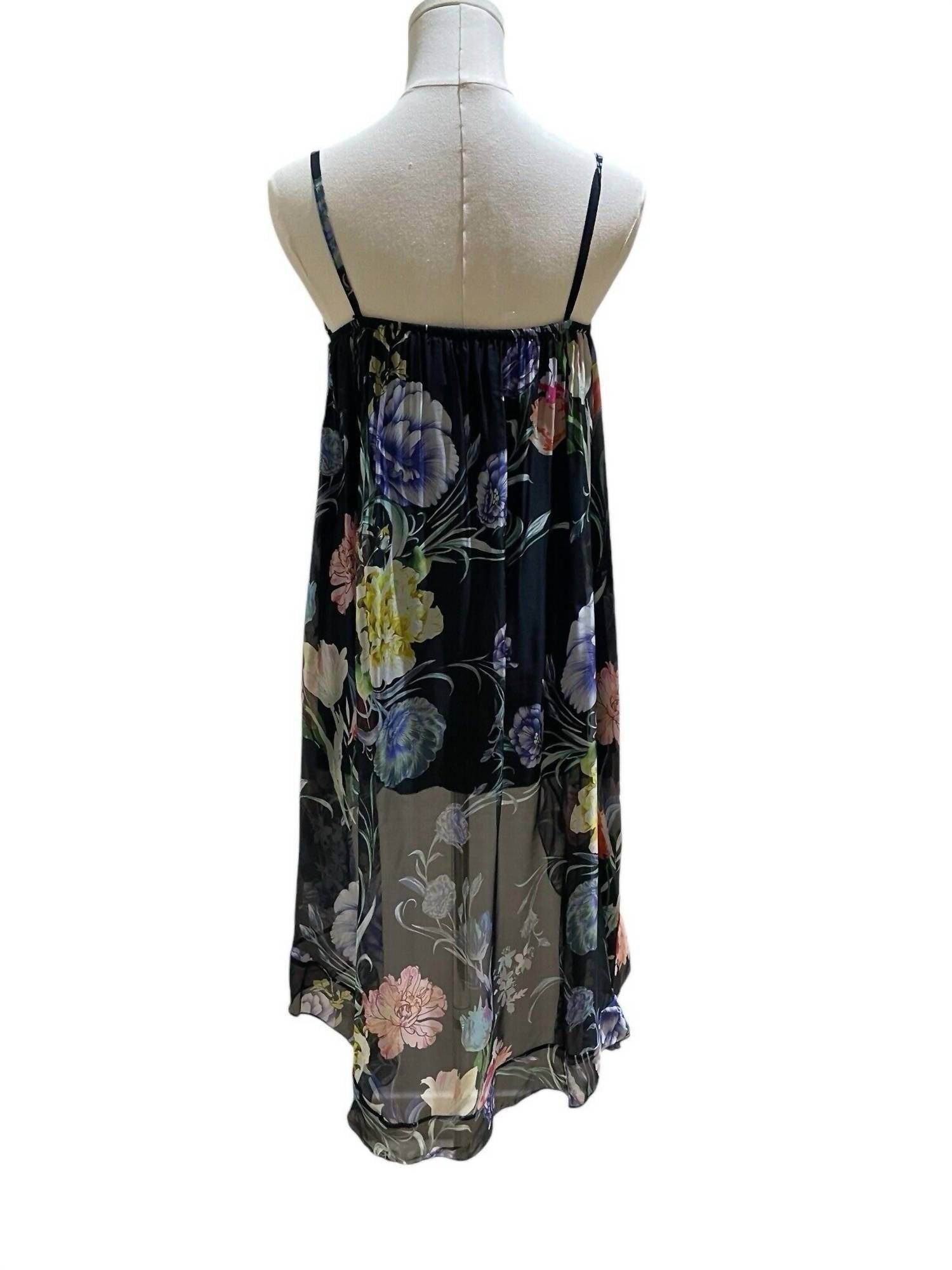 Lola Made in Italy - Women's Floral Print High Low Tunic Top - Rack Hunt