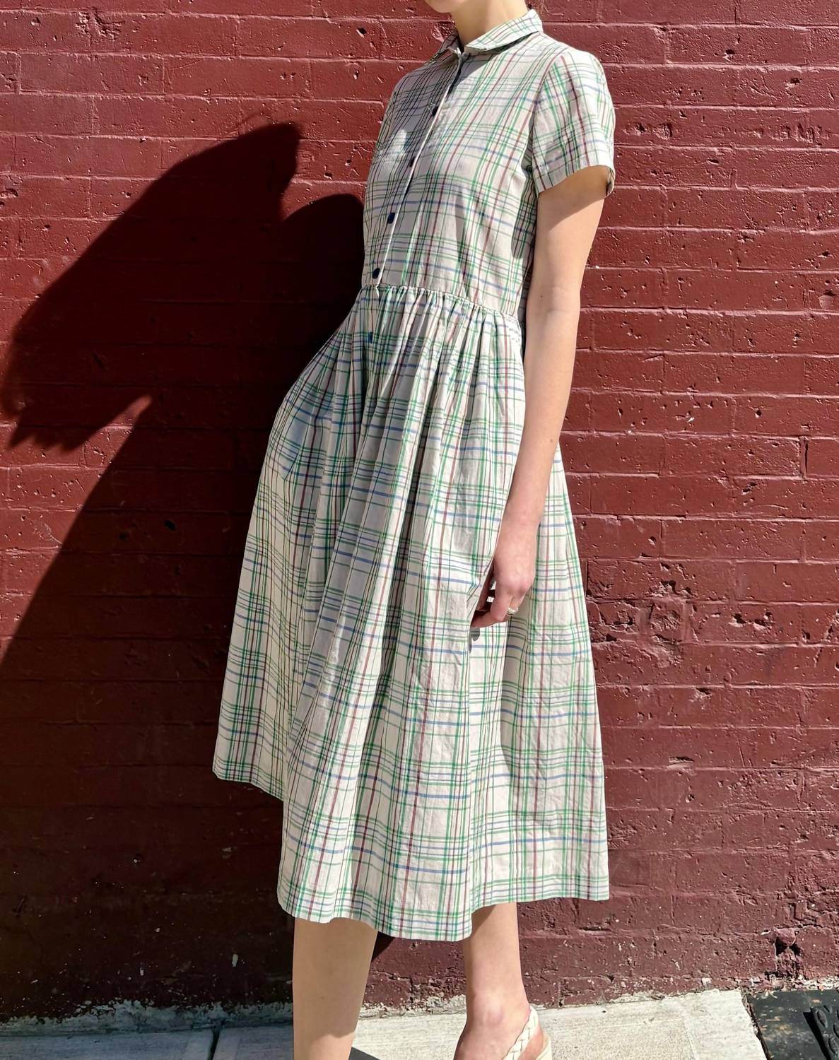 Rose Velvet - Hope Cotton Plaid Dress - Rack Hunt
