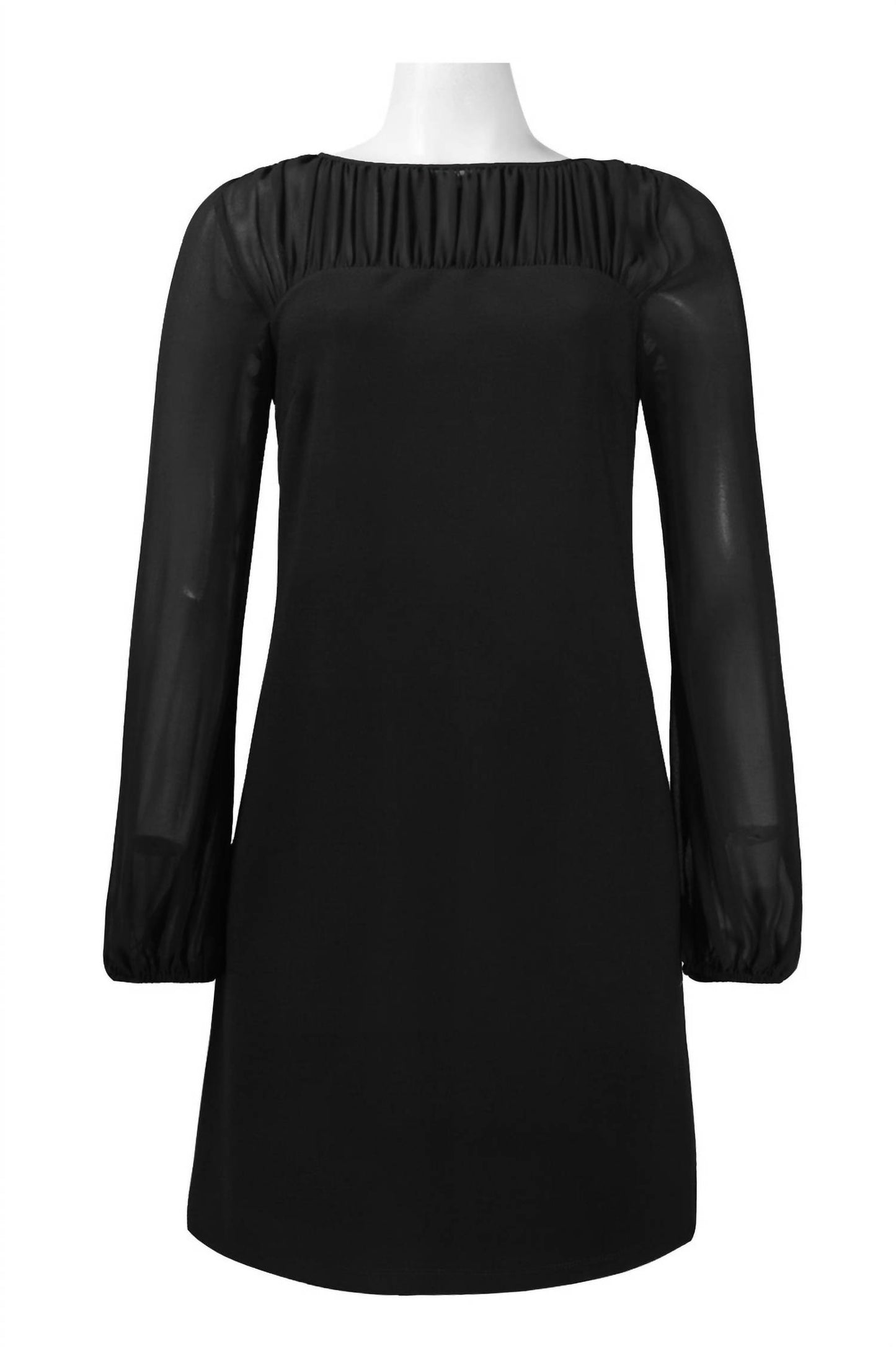 Long Sleeve Shift Party Dress
