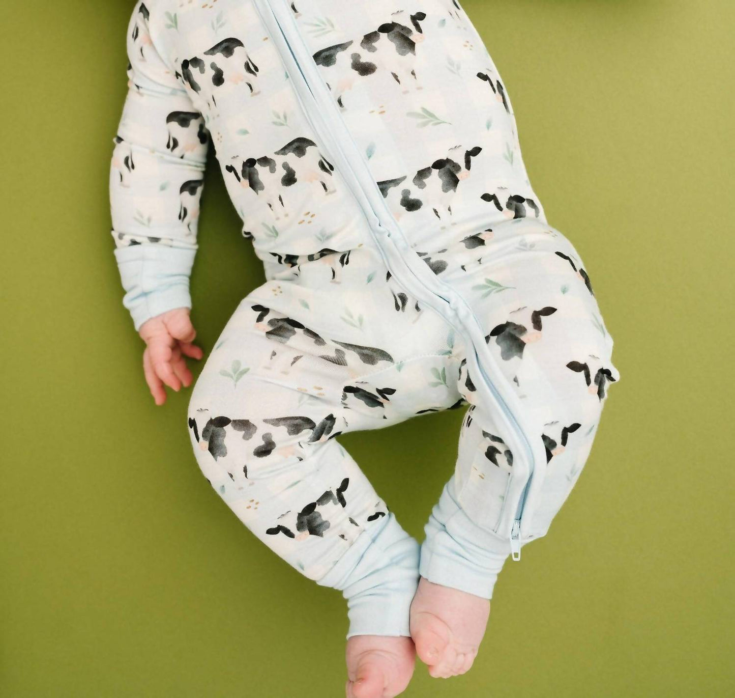 Dairy Cow Bamboo Sleeper