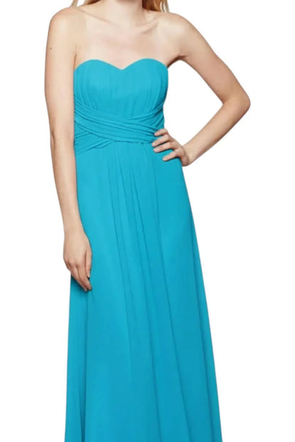 Milano Formals - Serenity Drape Strapless Gown - Rack Hunt