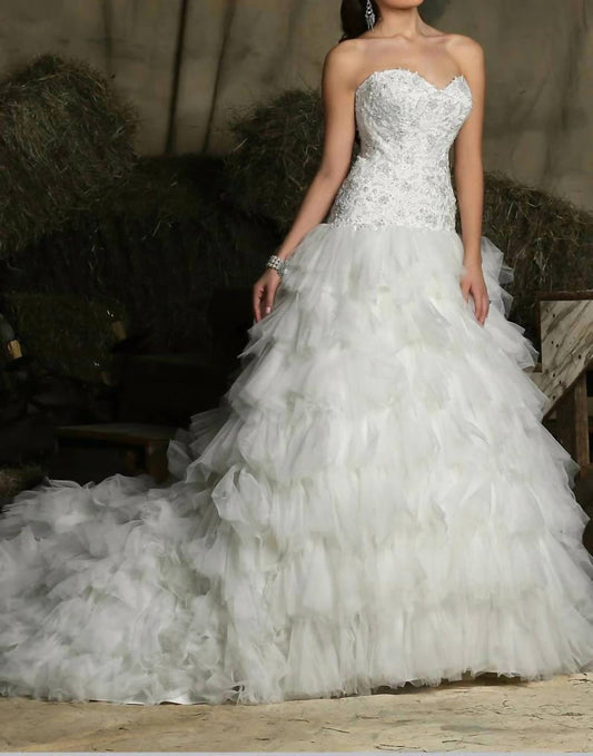 Strapless Tulle Wedding Dress
