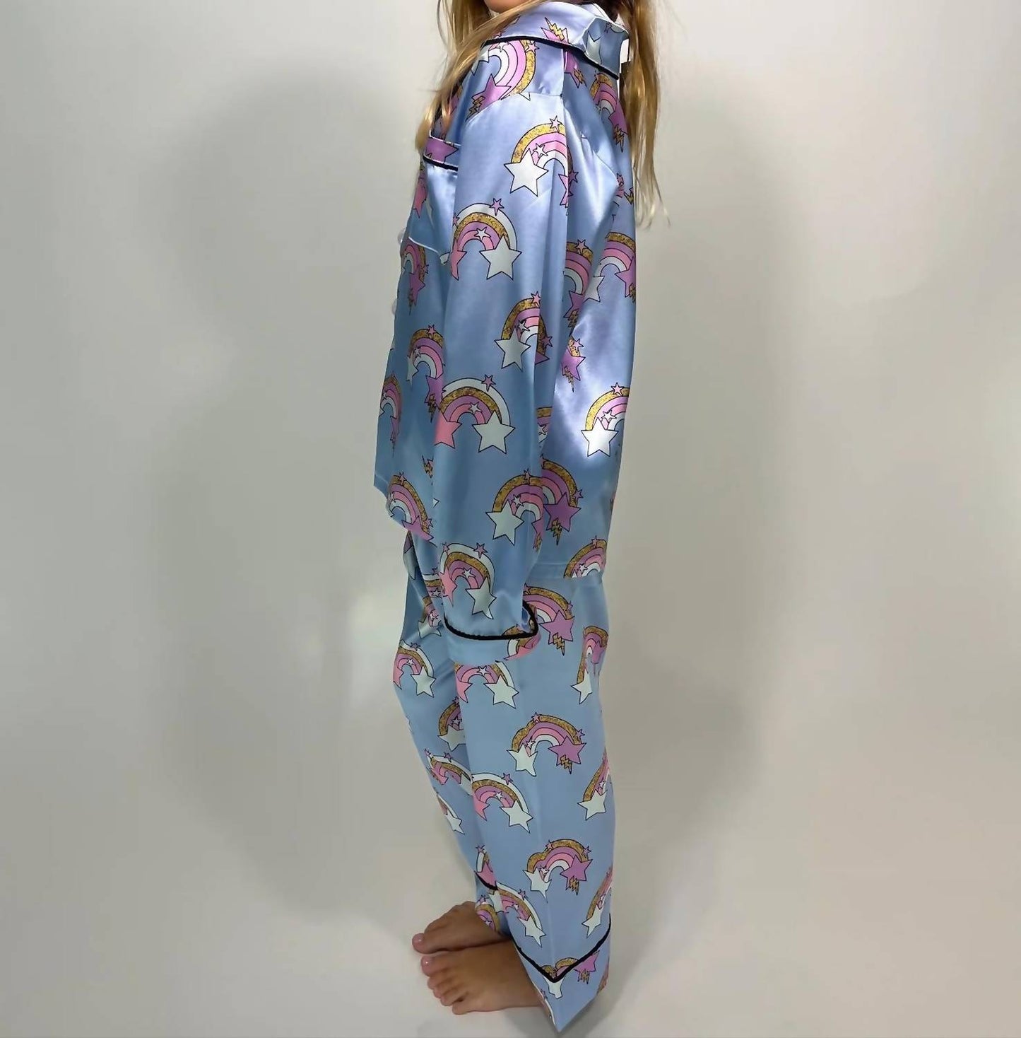 Rainbow & Stars Silky Set