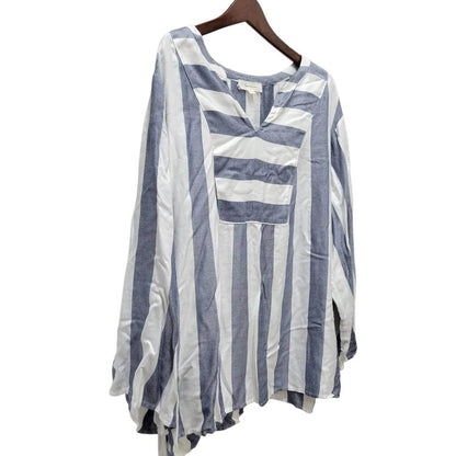 Tura by Vince Camuto - Women's Twilight Sky Tinted Shades Fashion Blouse - Rack Hunt